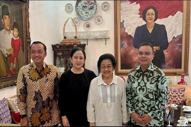 Mensesneg Ungkap Pesan Megawati saat Bertemu Dasco: Jaga Prabowo