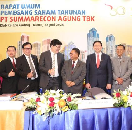 Pendapatan dan Laba Summarecon Tumbuh Pesat di Usia Emas ke-50 Tahun
