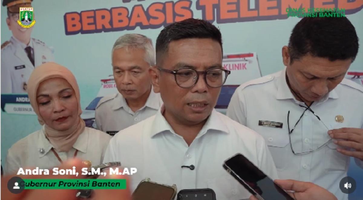Pemprov Banten Luncurkan Mobile Clinic Berbasis Telemedicine, Perkuat Akses Layanan Kesehatan