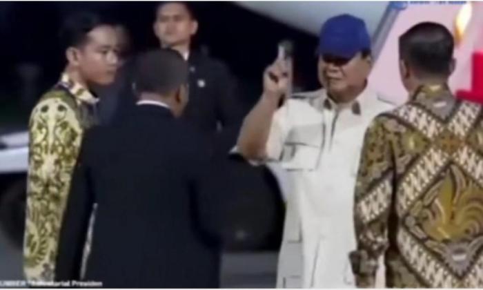 Viral, Prabowo Tolak Bersalaman dengan Bahlil, Gegara Tambang Raja Ampat?