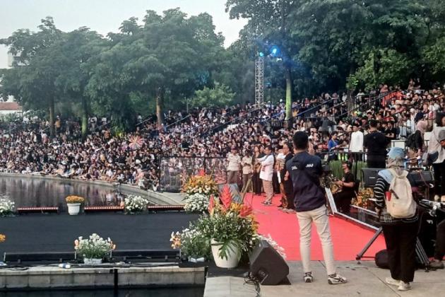 Puncak HUT ke-498 Jakarta, Lapangan Banteng Dipadati Ribuan Masyarakat