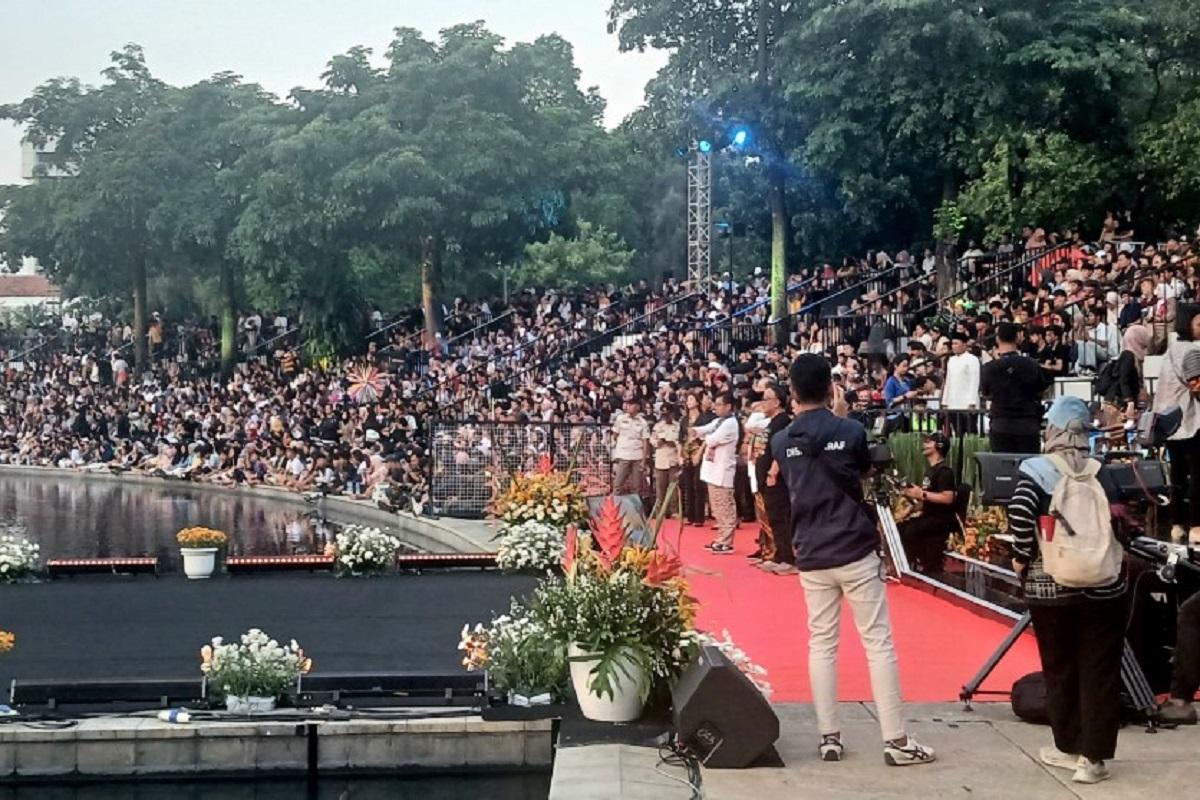 Puncak HUT ke-498 Jakarta, Lapangan Banteng Dipadati Ribuan Masyarakat