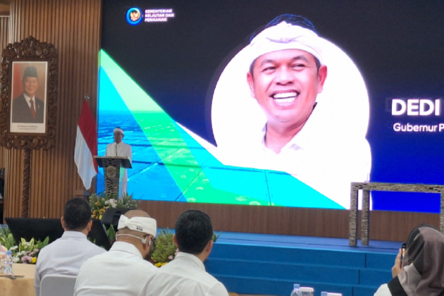 Dedi Mulyadi Gandeng Marinir untuk Jaga Sungai di Jawa Barat