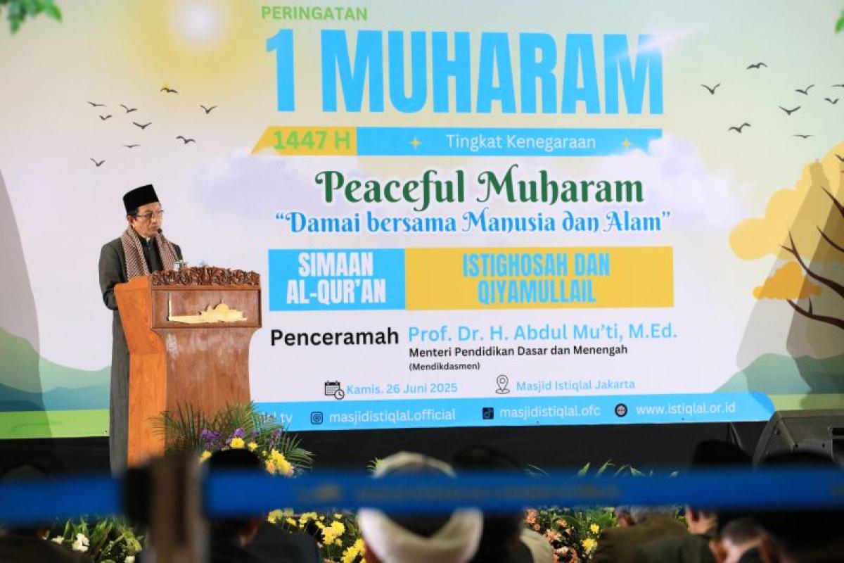 Menag: 1 Muharam 1447 H Momentum Hayati Hikmah Hijrah Rasulullah SAW