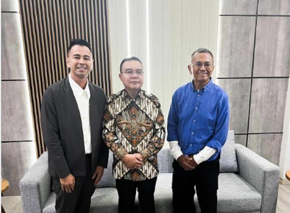 Raffi Ahmad Temui Dahlan Iskan, Bahas Kolaborasi Pemerintah dan Swasta Demi Kemandirian Anak Muda