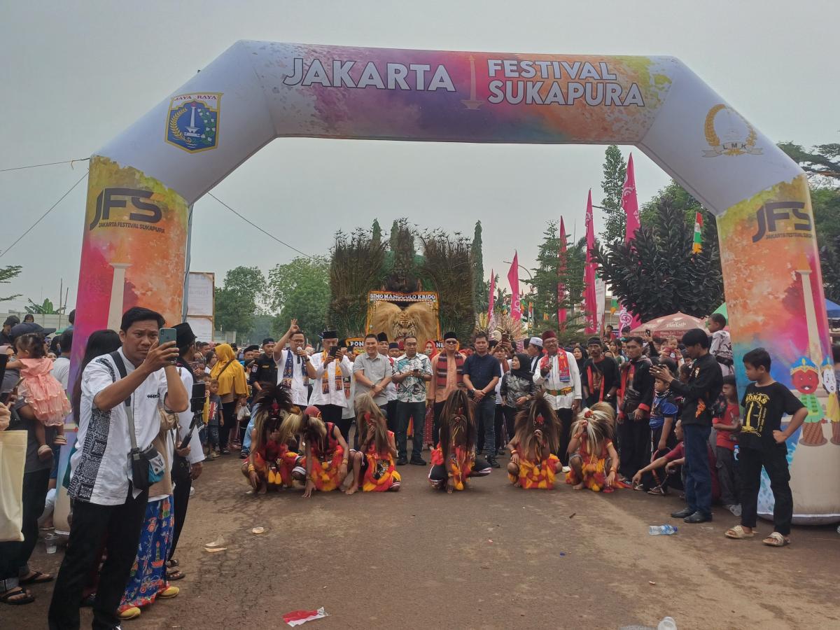 Jakarta Festival Sukapura Meriah, Ribuan Warga Tumpah Ruah, UMKM Raup Cuan