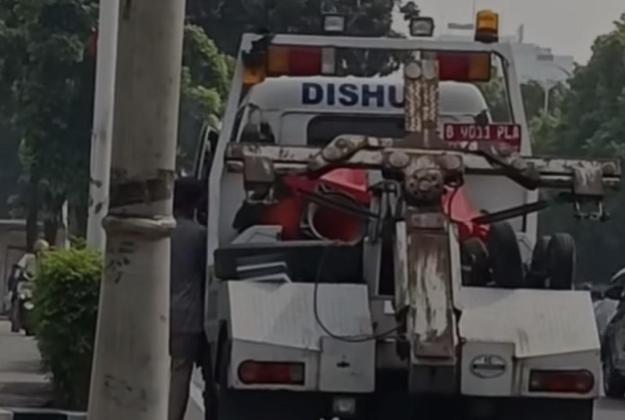 Viral! Sopir Bajaj Diduga Dipalak Rokok Sebungkus Oknum Dishub di Jakpus