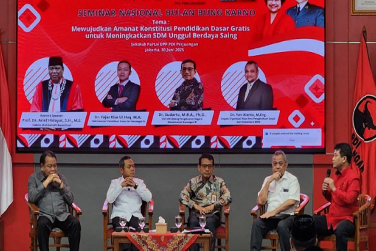 PDIP: Putusan MK Terkait Pendidikan Gratis Pecahkan Diskriminasi Sosial