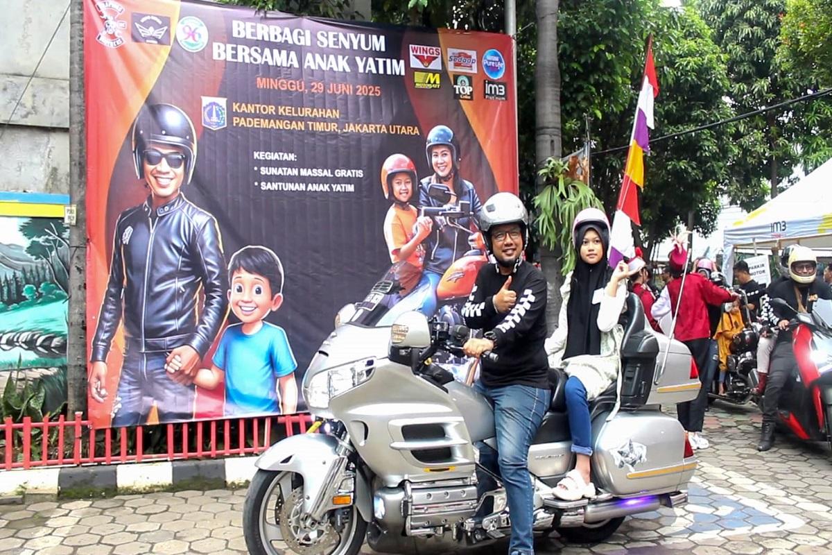 Sunmori Sunatan Massal dan Santunan, Bikin Bikers Terharu