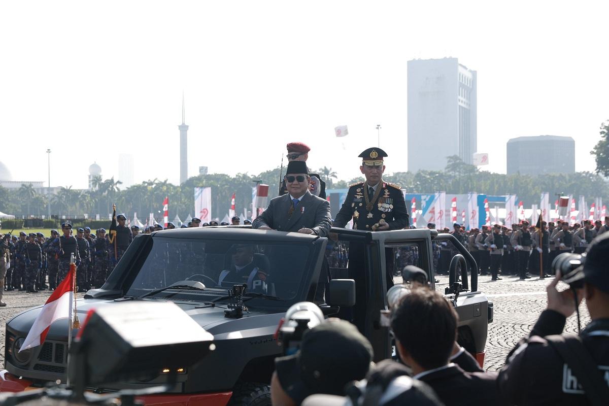 Prabowo: Polri Harus Rasakan Jeritan Hati Rakyat!