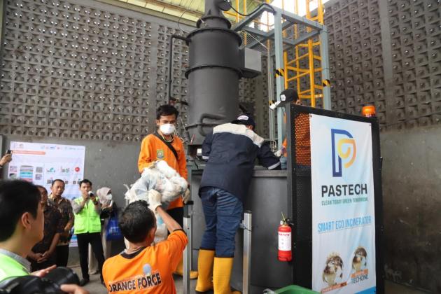 TPS3R Incinerator Cipondoh Tangerang Resmi Diujicoba