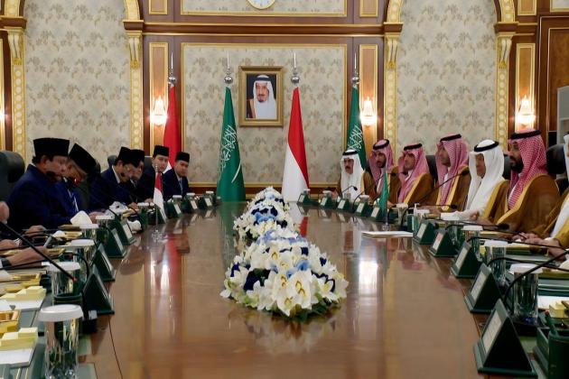 Prabowo-Pangeran MBS Sepakat Perkuat Kerja Sama di Bidang Ekonomi Investasi