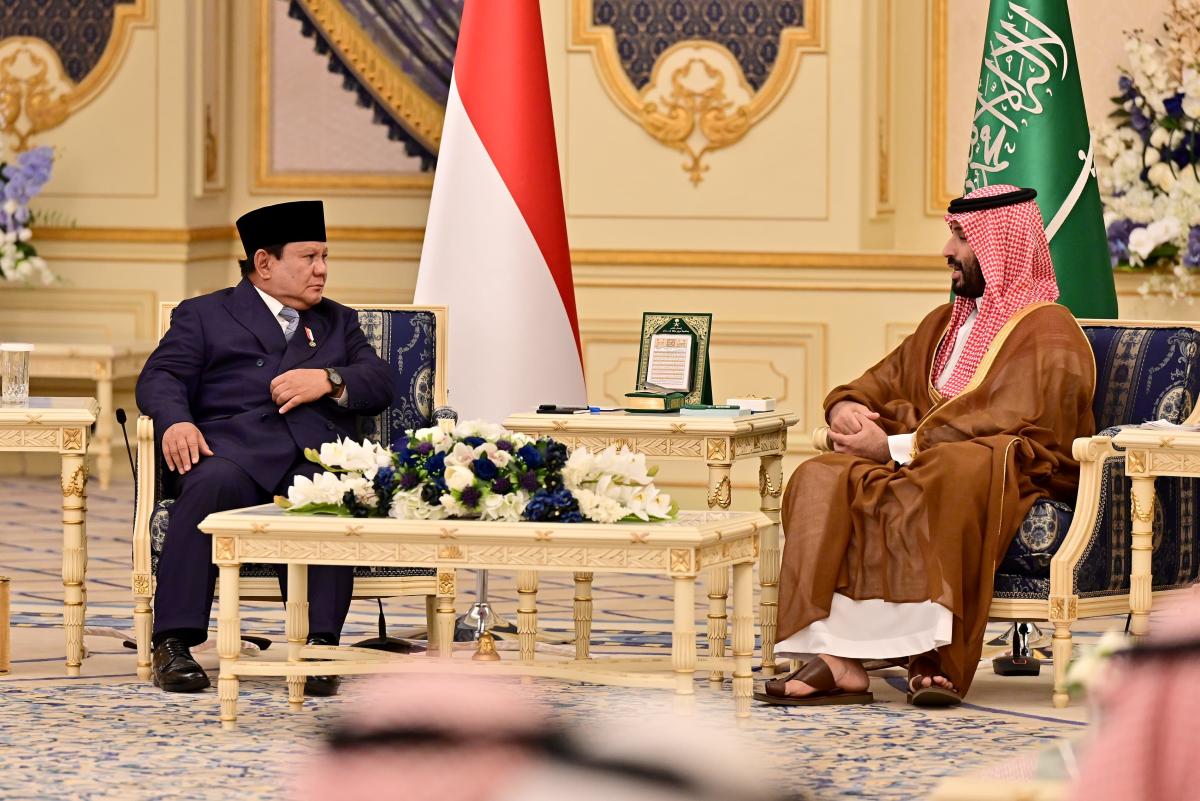 Prabowo Tandatangani Minutes of Meeting Dewan Koordinasi Tertinggi Indonesia–Arab Saudi