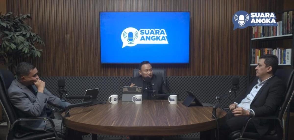 Podcast LSI Denny JA: Kepercayaan Publik Kepada Kejagung Melampaui KPK dan Polri