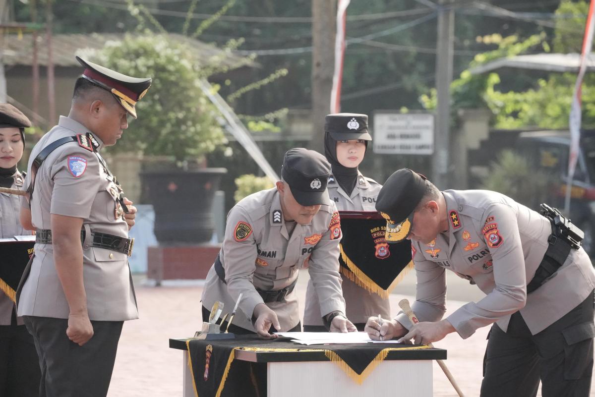 Kombes Pol Andi Muhammad Indra Waspada Amirullah Resmi Jabat Kapolresta Tangerang