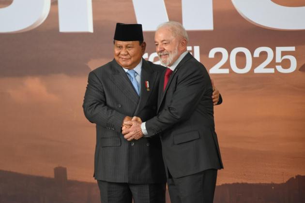 Momen Prabowo Dapat Sambutan Khusus di Debut KTT BRICS