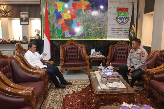 Kapolres Temui Bupati Tangerang, Bahas Soal Ini Untuk Perkuat Kerja Sama