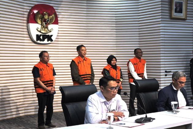 KPK Tahan 4 Pejabat Kemnaker Tersangka Dugaan Gratifikasi dan Pemerasan RPTKA