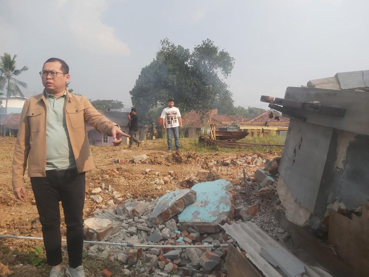 Kisruh Pembangunan Pusat Niaga Cikupa Tangerang, Anggota Dewan Sidak Lokasi