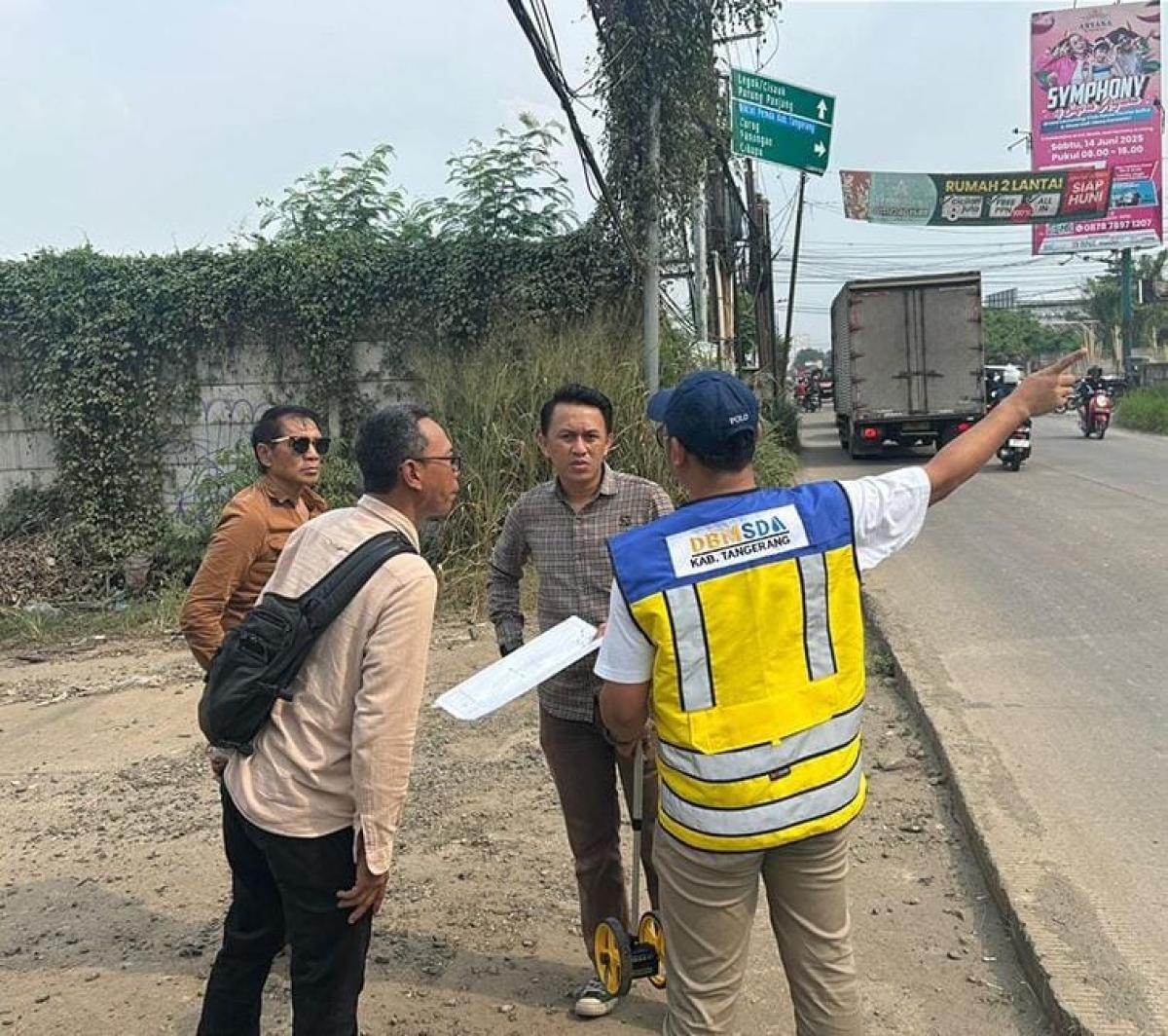 Pemkab Tangerang Akan Bangun Jalan Penghubung Diklat Pemda Menuju Gading Serpong