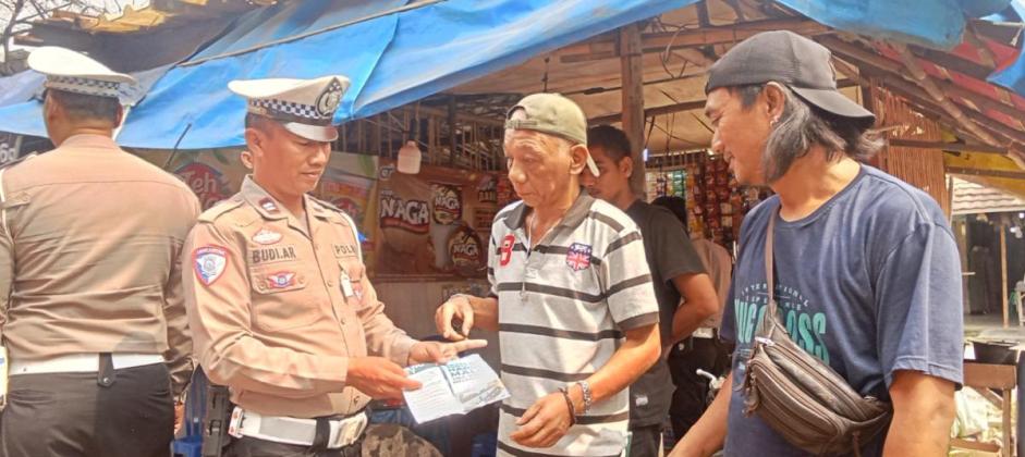 Puluhan Pengendara Diberi Teguran pada Operasi Patuh Maung Polresta Tangerang