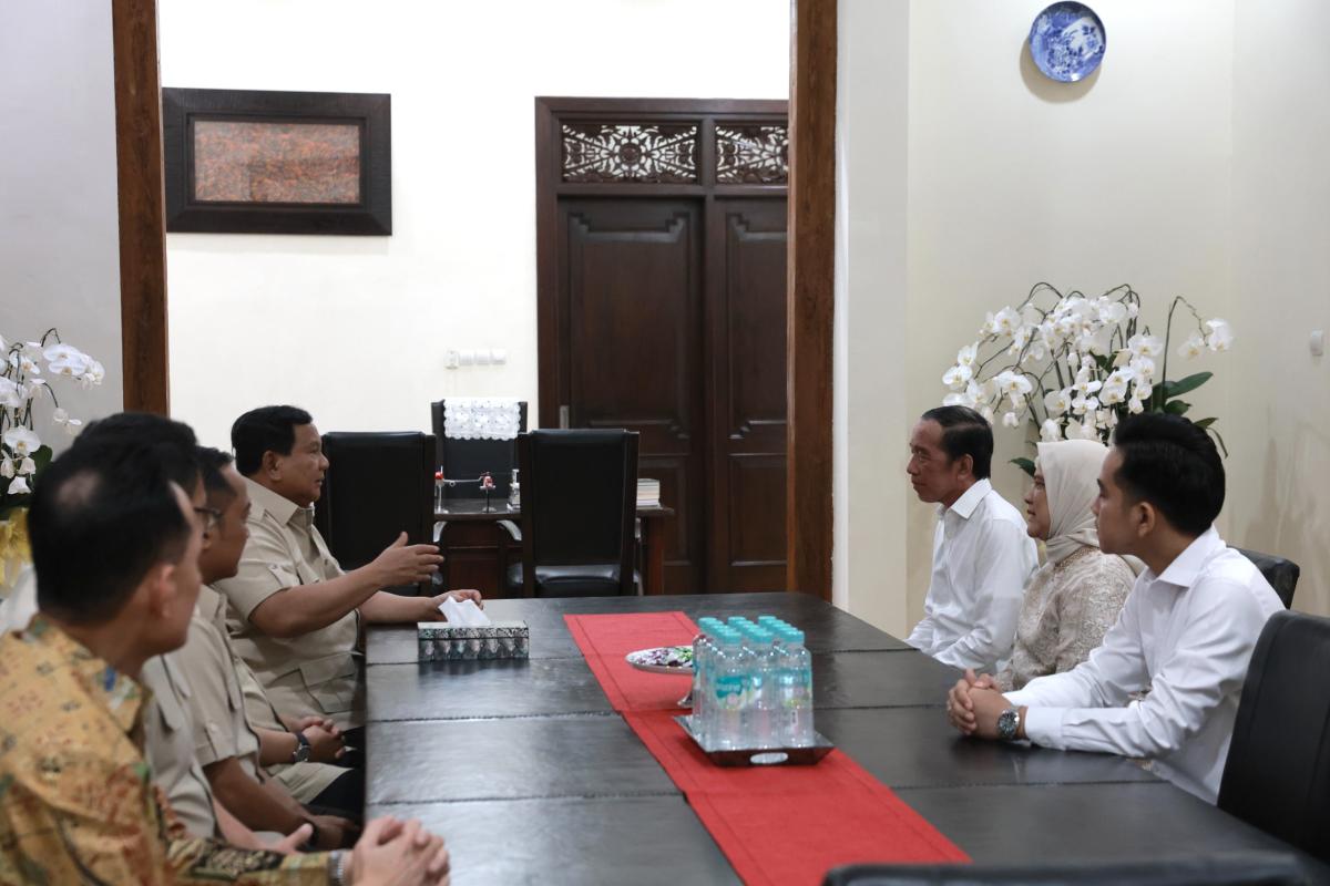 Prabowo Temui Jokowi Usai Lawatan Internasional, Bahas Uletnya Perundingan CEPA