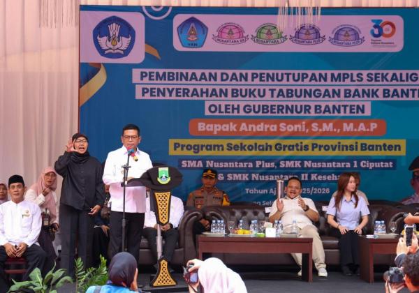 Program Sekolah Swasta Gratis, Pemprov Banten Gelontorkan Rp159 Miliar di Semester Pertama