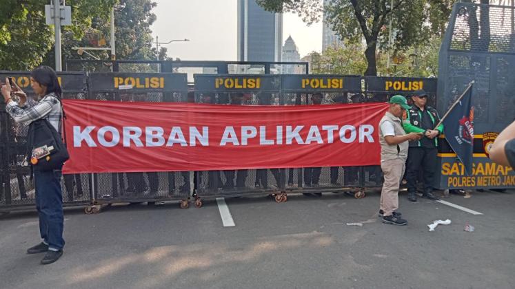 Suara Terpecah, Aksi Demo Ojol 21 Juli di Jakarta Sepi Peserta