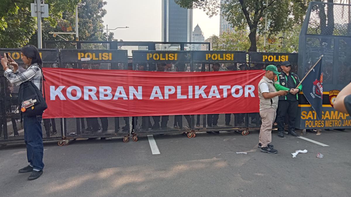 Suara Terpecah, Aksi Demo Ojol 21 Juli di Jakarta Sepi Peserta
