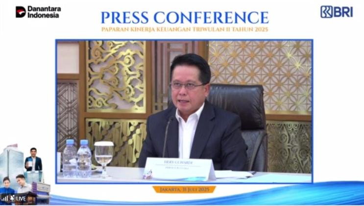 BRI Fokus Kembangkan Bisnis Gadai, Payroll, dan KPR di Tengah Penurunan Laba Semester I 2025