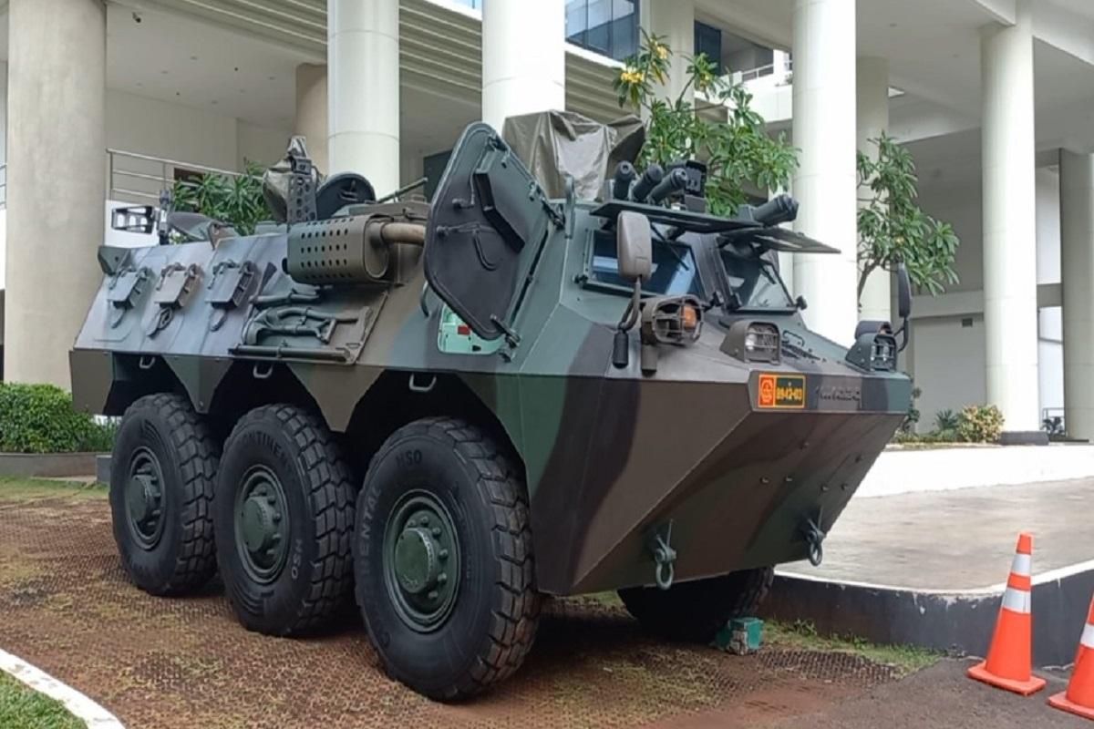 2 Panser TNI Terparkir di Kejagung, Begini Penuturan Kapuspenkum