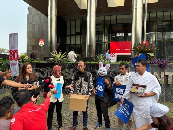 ICW Laporkan Pejabat Kemenag Soal Dugaan Korupsi Haji Tahun 2025