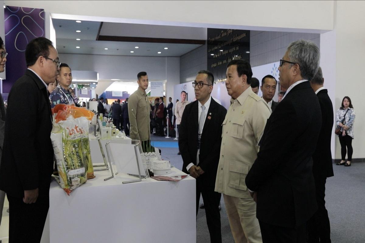 Prabowo Tinjau Inovasi Anak Bangsa di Ajang Sains dan Teknologi ITB