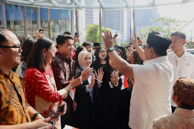 Mahasiswa Indonesia di Singapura Sambut Kehadiran Prabowo: Seakan Pulang ke Tanah Air
