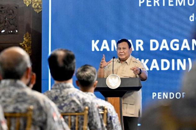 Prabowo Ajak Kadin Dukung Konsep Indonesia Incorporated Demi Kesejahteraan Merata