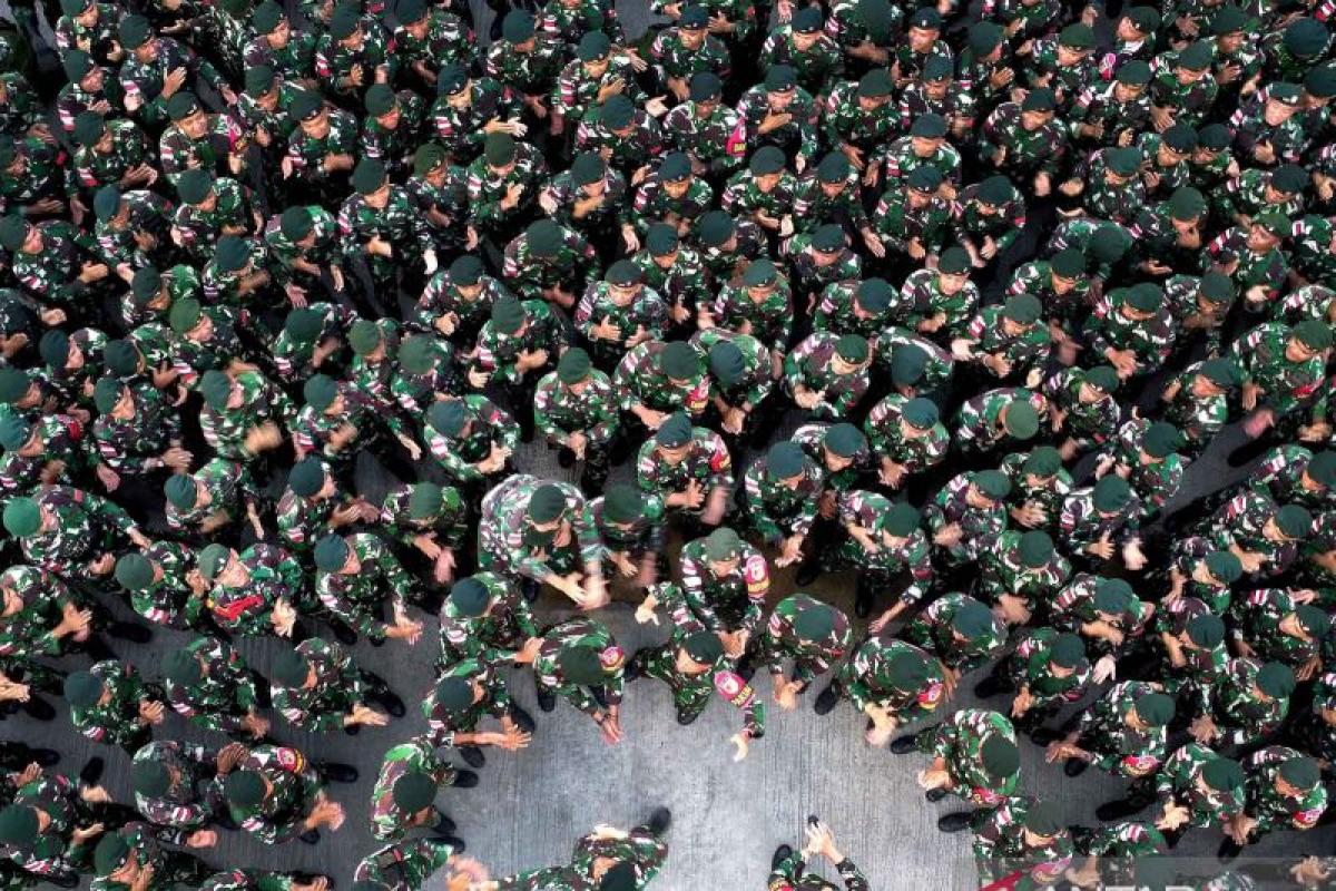 Prabowo Kukuhkan Tiga Pimpinan Pasukan Elite TNI