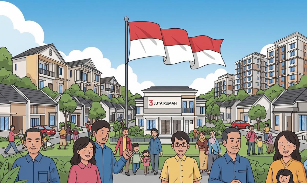 3 Juta Rumah untuk Rakyat:  Solusi Krisis Perumahan Nasional