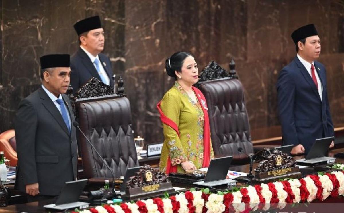 Puan Maharani Wakili Megawati di Sidang Tahunan MPR RI
