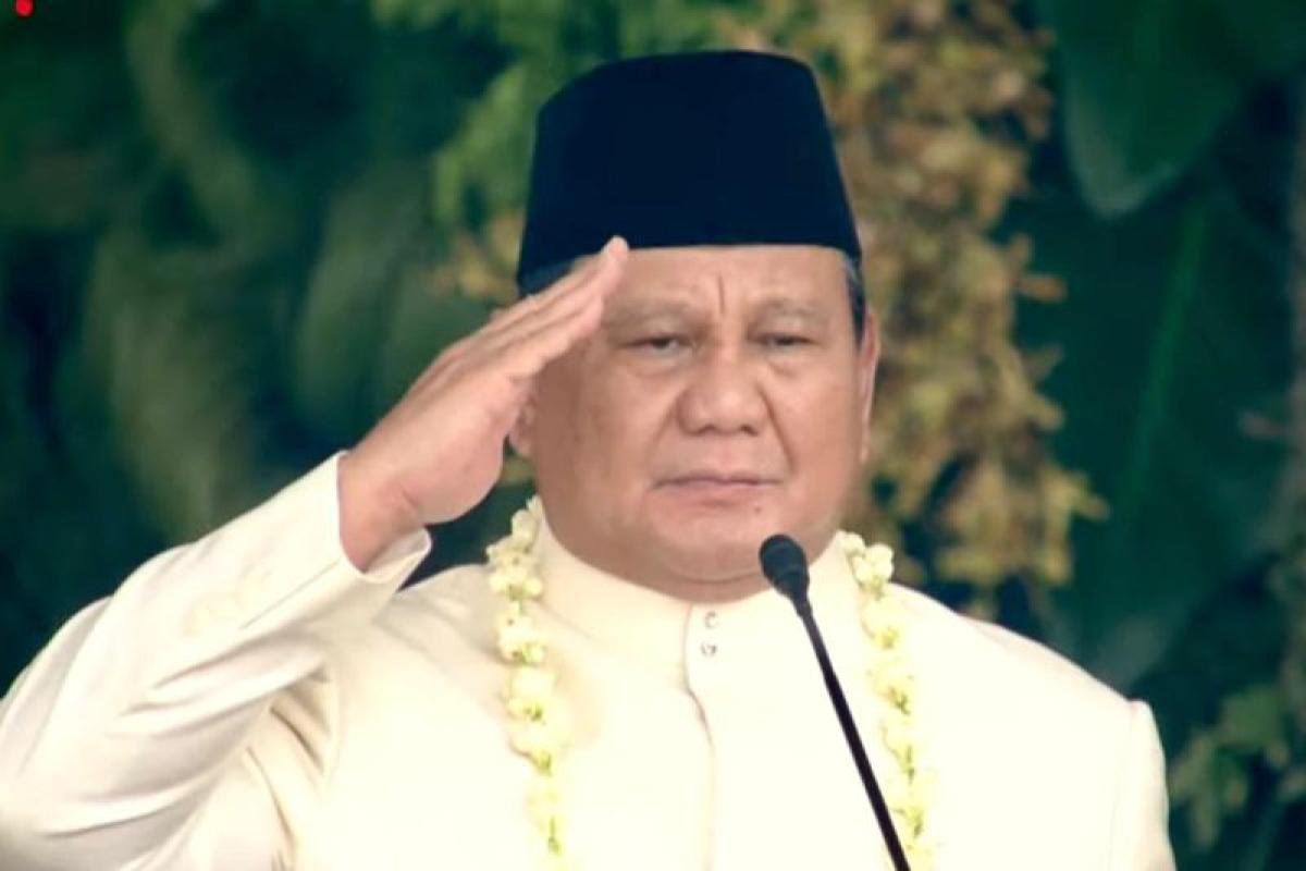 Prabowo Pimpin Upacara Peringatan Detik-Detik Proklamasi pada Hari Ulang Tahun Ke-80 Kemerdekaan RI
