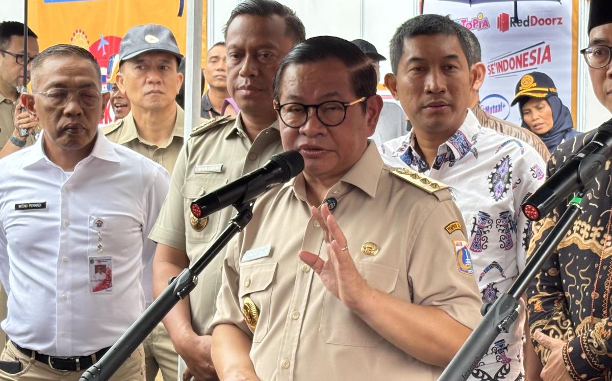 Pramono Kaget! Separuh Pelamar Tenaga Damkar Warga Luar Jakarta