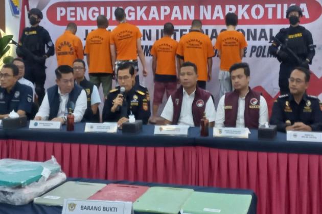 Bea Cukai Soetta Gagalkan Penyelundupan Narkotika Jaringan Internasional, 6 Orang Tersangka Dibekuk