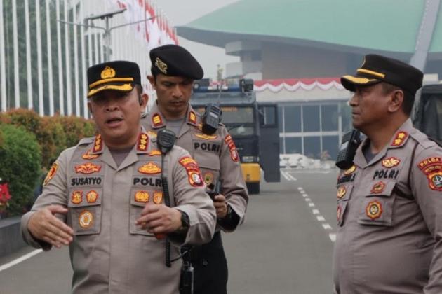 1.250 Personel Gabungan Amankan Aksi di Depan DPR/MPR RI