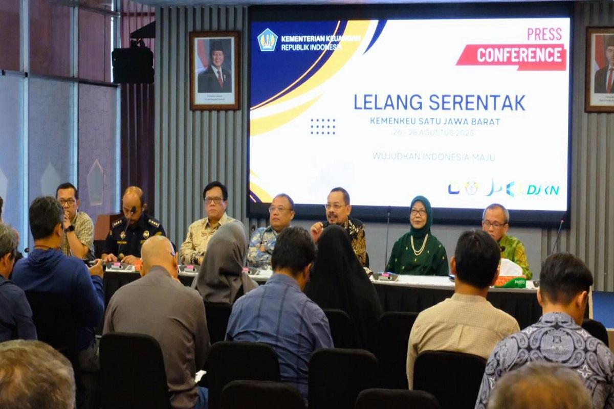 Lelang Serentak Kemenkeu Jabar, Aset Bernilai Limit Rp35,69 Miliar