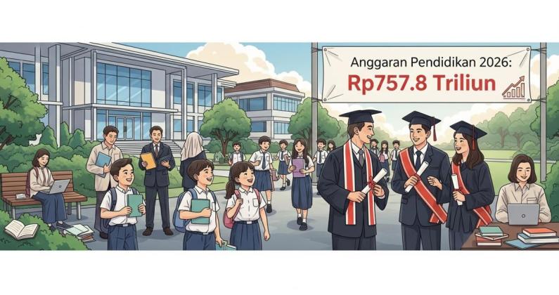  Rp757 Triliun untuk Cetak SDM Unggul