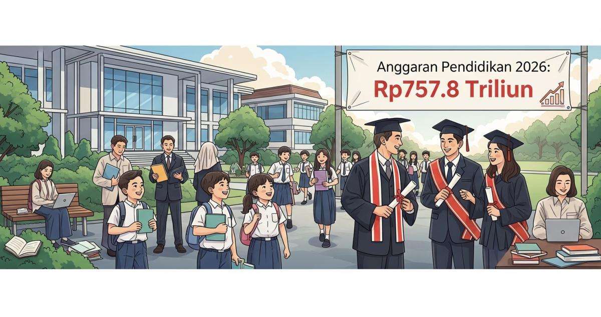  Rp757 Triliun untuk Cetak SDM Unggul