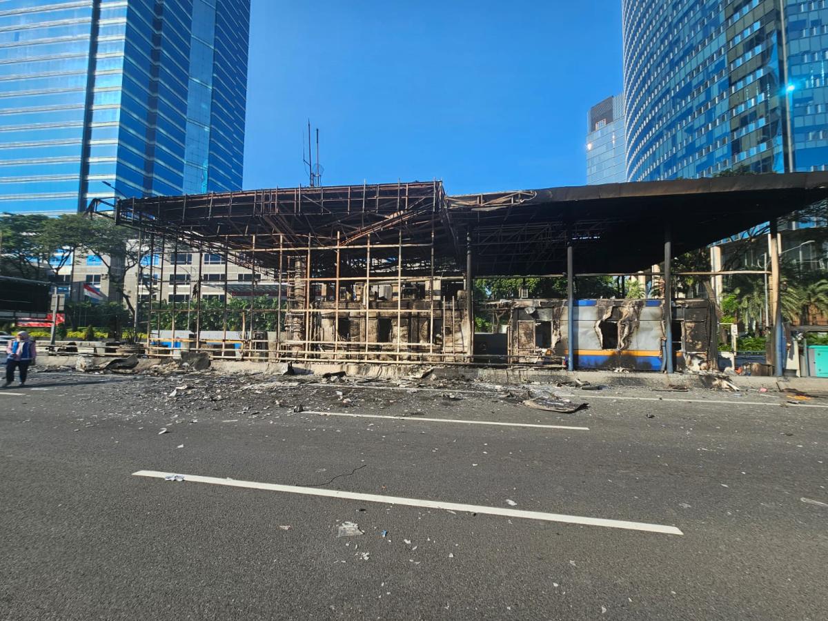Jasa Marga Mohon Maaf, Tujuh Gerbang Tol Cawang–Tomang–Pluit Ditutup Sementara Imbas Aksi Massa