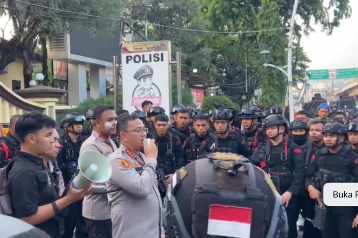 Polres Jakarta Utara Kondusif Usai Diserang Massa Minggu Dini Hari