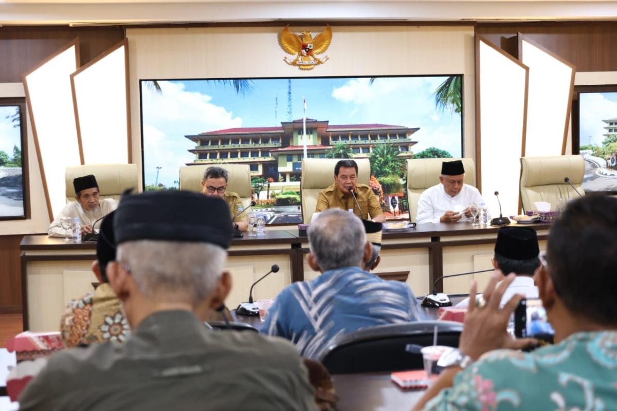 Bupati Tangerang Kumpulkan Para Tokoh Agama, Bahas Situasi Terkini