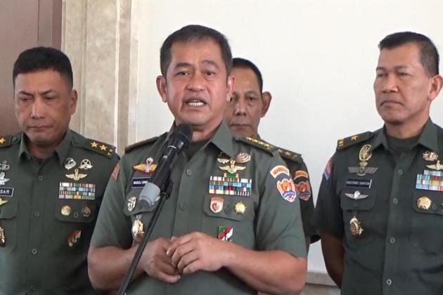 KSAD Maruli Pastikan Situasi Nasional Pasca Demo Sudah Kondusif