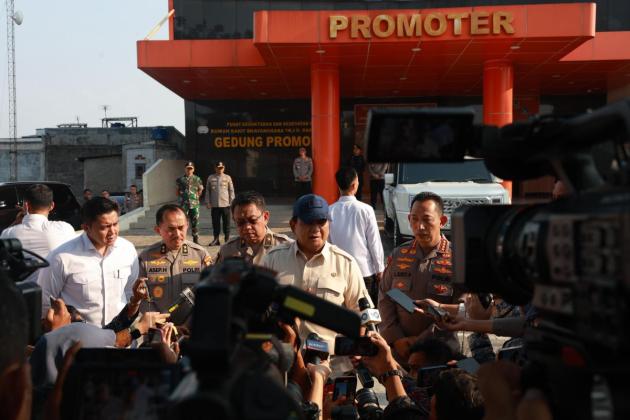 Prabowo Tegas Hadapi Mafia dan Koruptor di Balik Aksi Ricuh Demonstrasi